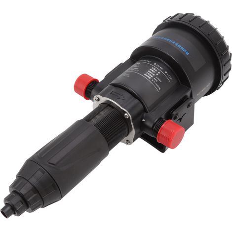 Distributeur d'engrais 1-6% noir G3/4, pompe doseuse proportionnelle automatique à force hydraulique pour irrigation agricole (1/5)