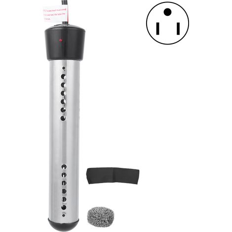 1500W 1,5m Chauffe-eau électrique immergé flottant pour piscine noir chaudière (1/5)