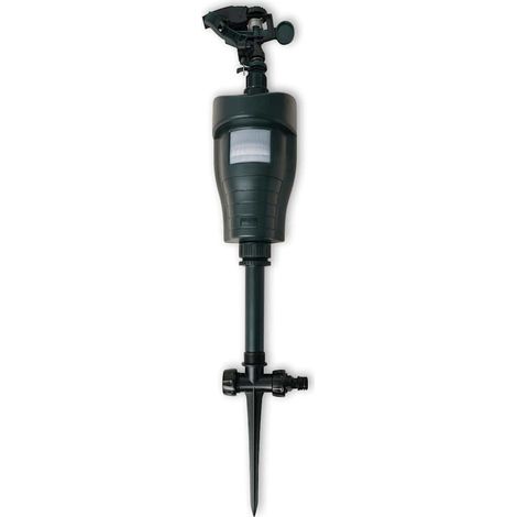 vidaXL Spray repelente de animales con sensor PIR verde oscuro (1/2)
