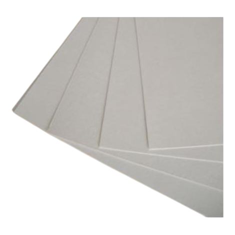 Cartoncino assorbente di cellulosa mm 350x500x2