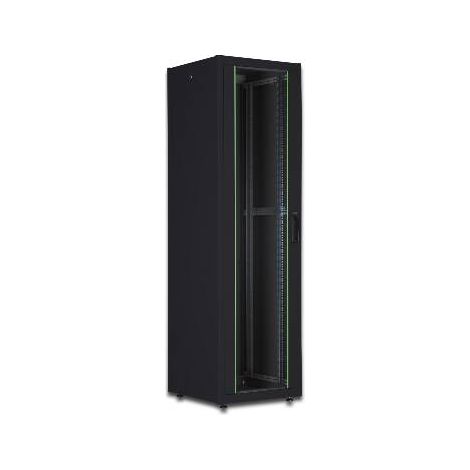 Digitus Armadio 26 Unit… 19” Per Reti E Server Misure (A) 1299 X (L) 600 X (P) 800 Mm. Colore Nero