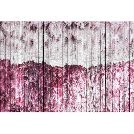 Papier peint panoramique bois gris & rose Tapisserie panoramique bois moderne gris & rose Papier peint panoramique style marin original (1/3)