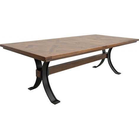 Esstisch Mango 210x107x76 braun lackiert STILMÖBEL 118