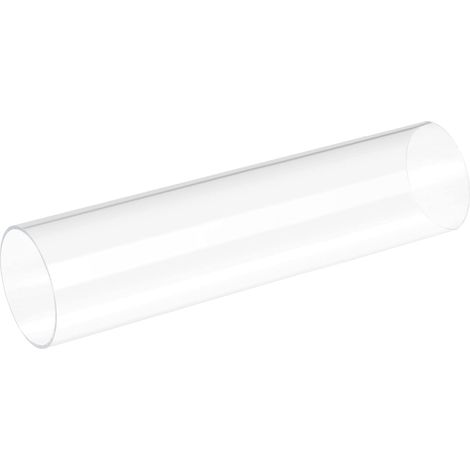 Transparent Rigide Acrylique Tuyau 51mm ID x 55mm Diamètre Externe x 200mm Rond Tube (1/5)