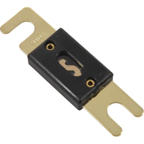 Adecuado para fusibles ANL100-5 de 200 amperios, paquete de 20 unidades.