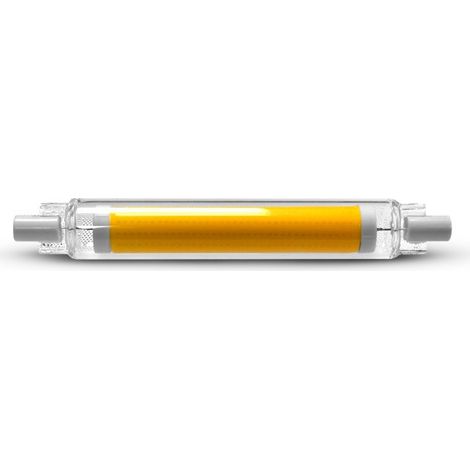 Ampoule LED R7S Filament 118mm 8W 3000K Miidex Lighting® (1/3)