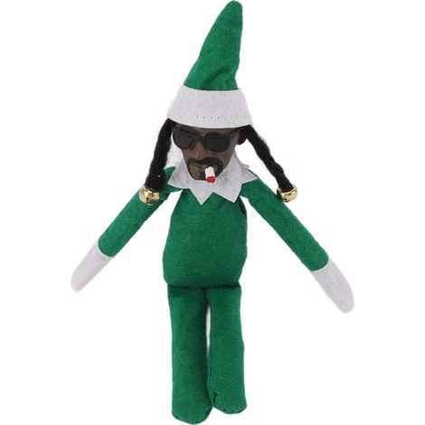 Poupée elfe noire de Noël en résine et feutrine, jouet hip-hop, décoration de Noël pour la maison, les fêtes, le porche, le bureau, les festivals B1 (1/5)