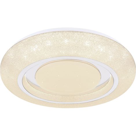 Plafonnier décoratif encastré LED blanc 2700-6500K