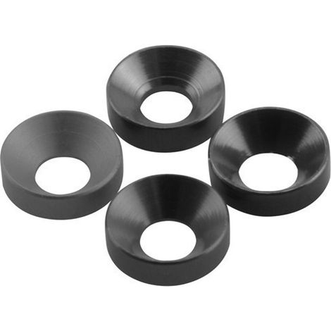 Cone Washer 3x6.9x2mm - Grey (6pcs)