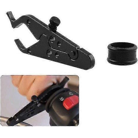 Support de verrouillage d'accélérateur pour régulateur de vitesse de moto, universel en aluminium (1/5)