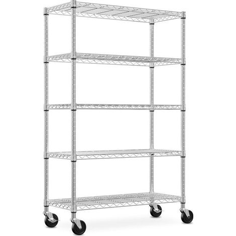 Schwerlastregal auf Rollen SL11 Industrie-Regal 195 cm