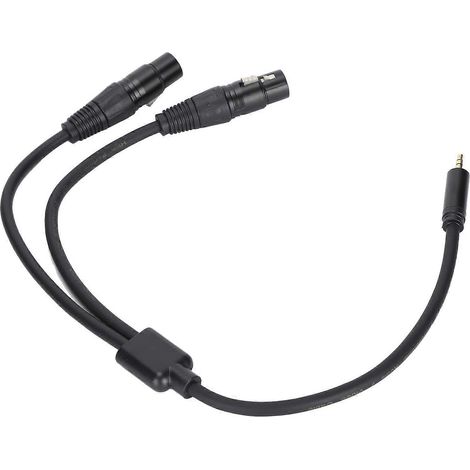 Câble adaptateur répartiteur JORINDO double XLR femelle vers jack 3,5 mm (1/8") mâle, cordon de brassage (1/4)