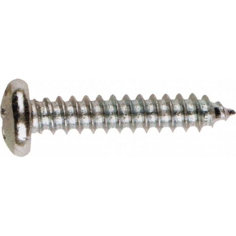 (3,9X22) TORNILLO ROSCA CHAPA CON CABEZA ALOMADA Y HUELLA PH CINCADO. HUELLA PH(100U) - INDEX