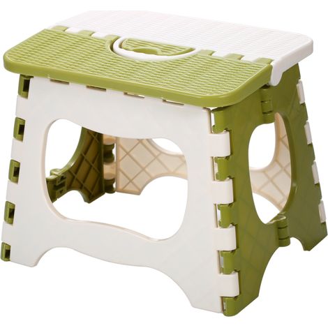 Tabouret pliant en plastique, chaise pliante portable, petit banc pour enfants et usage domestique (1/5)