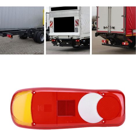 Feu arrière stop, coque de protection en plastique pour camion, remorque, optique de feu de gabarit, 1 pièce, étanche (1/5)