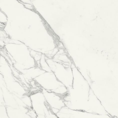 Carrelage sol / mur effet marbre blanc 120X120 cm - SCULTOREA statuario vena argento J452 (vendu par boite de 2,88m2) (1/3)