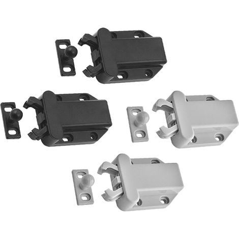 Lot de 4 loquets à pression en plastique verrouillage automatique pour (1/5)