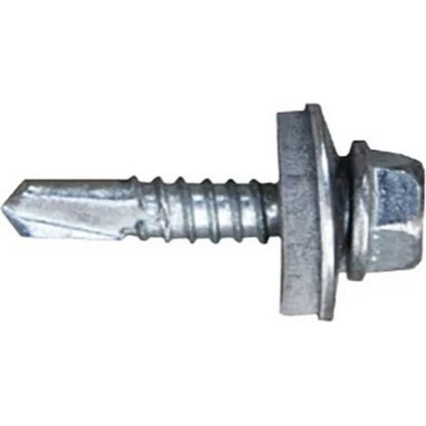 Celo 7301 Viti a testa esagonale galvanizzate argento