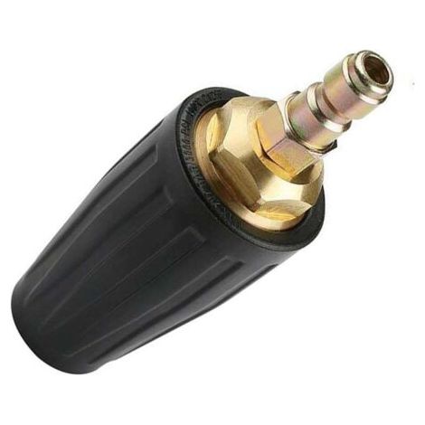 Buse turbo rotative Ulisem 1,8 GPM 3000 PSI 035 pour nettoyeur haute pression, raccord rapide 1/4 po, coupleur rapide, buse pour nettoyeur haute pression