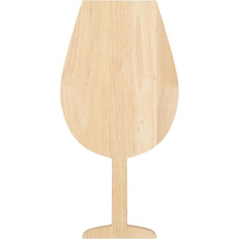 Planche Apéro Verre à Vin "Ludique" 38cm Beige (1/5)