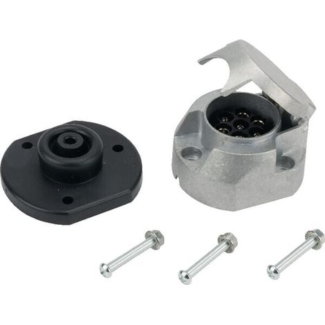 Steckdose Metall + Bausatz UNIVERSAL LA403092