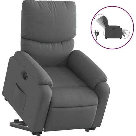 Maison Exclusive - Relaxsessel mit Aufstehhilfe Elektrisch Dunkel