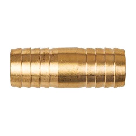 Raccord en laiton cannelé droit pour tuyau PE Ø 25 mm - Codital