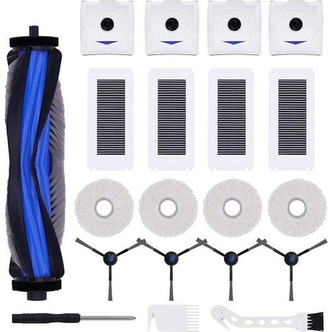 20-teiliges Ersatzteilset für Ecovacs Deebot N30 Pro, Ersatzteile für den Staubsauger N30 Pro, 1 Hauptbürste + 4 (1/5)
