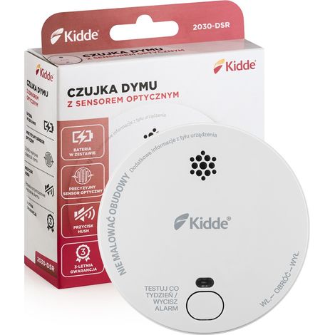 Detector de humo Kidde 2030-DSR con sensor óptico (1/5)