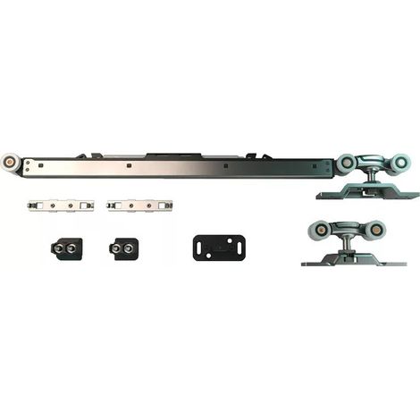 Kit de coulissement Série 500 - Koblenz - Avec rail de 2 mètres. - Sans amortisseur