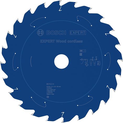 1x Lame de scie circulaire EXPERT Wood cordless pour scies sur table (1/5)