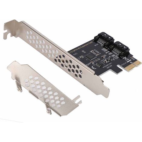 PCI-E PCI Express zu SATA 3.0 Karten, 2 SATA III 6 Gbit/s Anschlüsse, Erweiterungsadapterkarten (1/5)