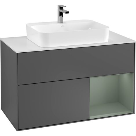 Villeroy & Boch G371GMGK Meuble sous-lavabo Finion G37 (1/2)