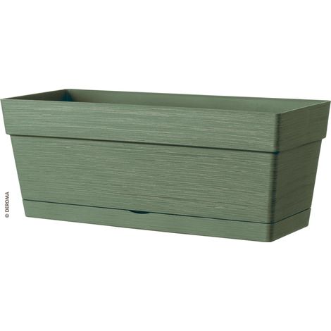 vaso da giardino "casetta save" verde lichene, 49 cm
