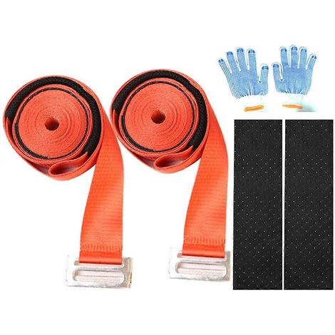 Sangles de levage et de manutention réglables pour une personne, ceinture de levage et de manutention simple, bretelles de manutention pour usage domestique, B (1/5)