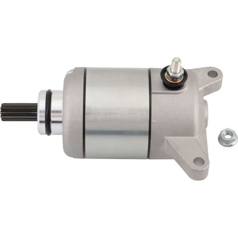 Démarreur pour moto Honda CBF125 CBF150 TITAN avec pignon à 9 dents - Démarreur de qualité d'origine