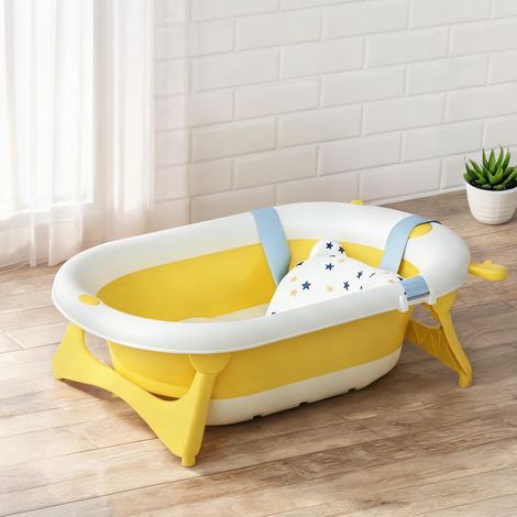 Baignoire bébé pliable avec indicateur de température en pP tpe (1/5)