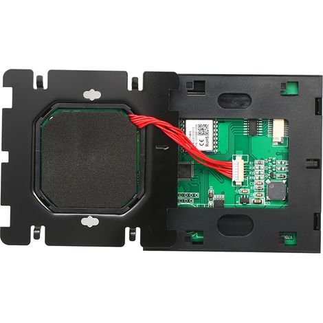 Eosnow Smarter WLAN-Thermostat, programmierbarer Gaskessel-Temperaturregler, LED-Display, Touchscreen-Hintergrundbeleuchtung, Fernbedienung, Frostschutzfunktion, Ersatz für Tmall Genie/Amazon Echo