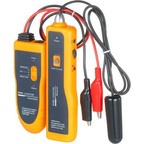 Détecteur de tension NF-816 pour câbles enterrés, testeur de ligne sans contact, localisateur de fils sombres, livré sans pile, outil de diagnostic électrique. (1/3)