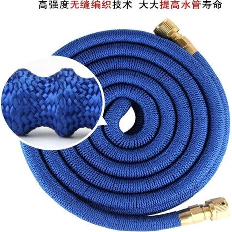 tuyaux d'arrosage extensibles et rétractables, enrouleur de tuyau d'arrosage étanche pour l'arrosage du jardin et le lavage de voiture