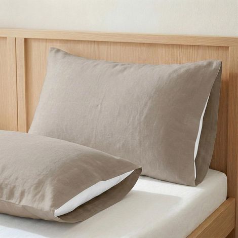 Taie Oreiller pour lit 105 cm 100% Coton  Terre (1/5)