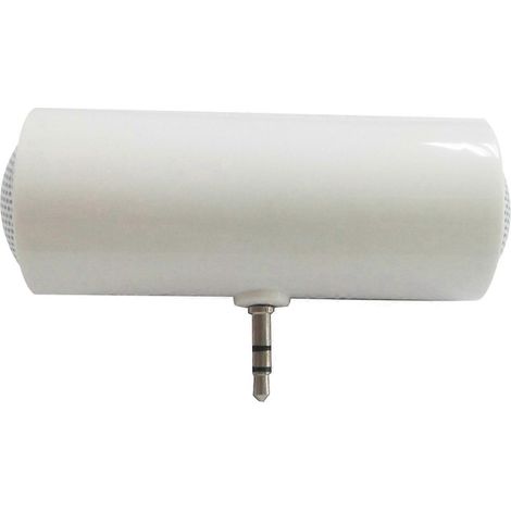 Mini-Lautsprecher, 3,5-mm-Klinkenstecker, tragbarer Mini-Verstärker, weiß