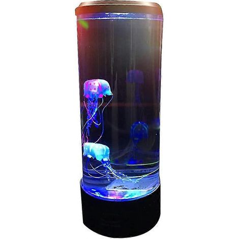 Lampe d'ambiance LED méduse d'aquarium à 7 couleurs changeantes (1/5)