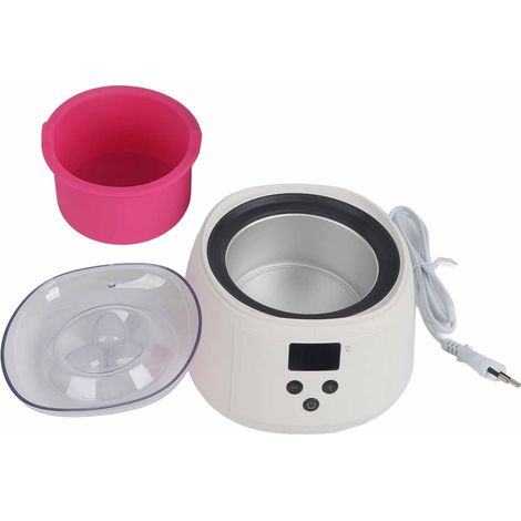 Chauffe-Cire Électrique Professionnel 240V avec Pot en Silicone et Éclairage LED - Appareil d'Épilation à Cire Chaude (1/5)