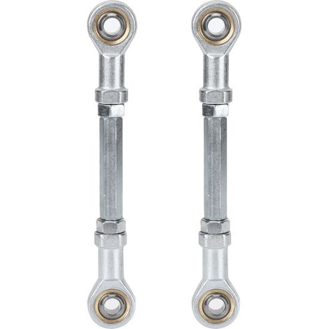 FLITI Kit Biellettes de Direction 150-170mm 2 Pièces en Acier Rotules 8mm pour Mini ATV 49cc Go Kart (1/5)