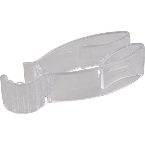 GANCIO HOOK TRASPARENTE PER ASTE D.18/25 (1/5)