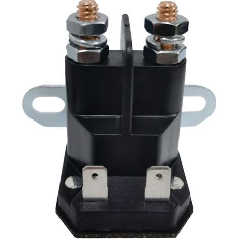 725-04439 Relais de Démarreur Solenoide 12V Solénoïde Tracteur Tondeuse Relais Demarreur Starter Solenoid Relay pour John Deere AM138068 Cub Cadet 725 04439 MTD Tondeuse Autoportée (1/4)