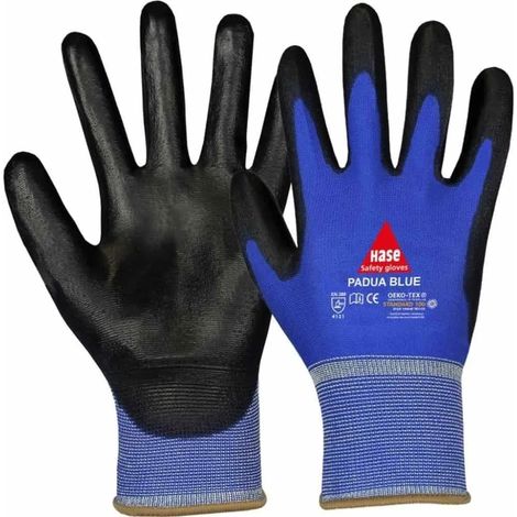 Guanti da Lavoro, Guanti da Montaggio Padua Blue Taglia 6 (1/2)