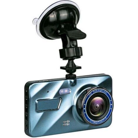 Caméra de surveillance interieur / exterieur Dashcam Avant Arrière,Carte SD 64G,Camera Embarquée Voiture FHD,4" Camera Voiture Grand Angle de 230 °,Vision Nocturne,24H Mode Parking,Enregistreme (1/3)