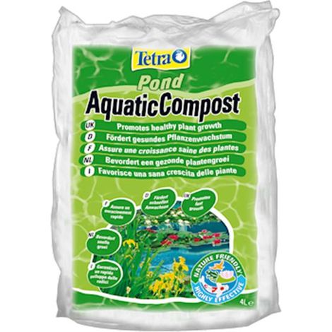 Compost acquatico tetra 4 l 3.2 kg stabilizza terreno evita alghe